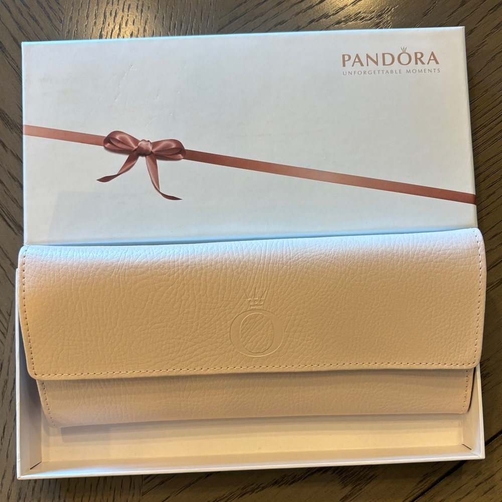 Pandora Jewelry Bracelet Necklace Ring Travel Case! New in box! 💕